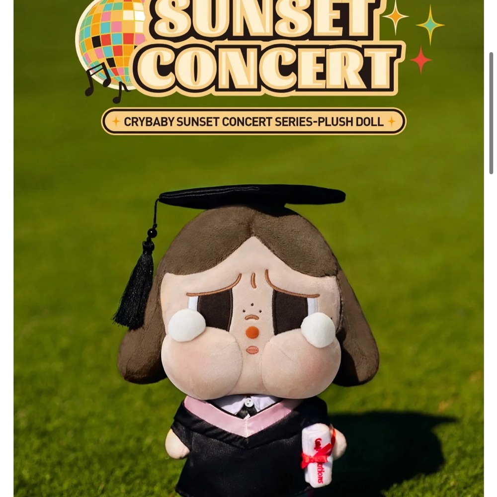Crybaby Sunset Concert Plush Doll